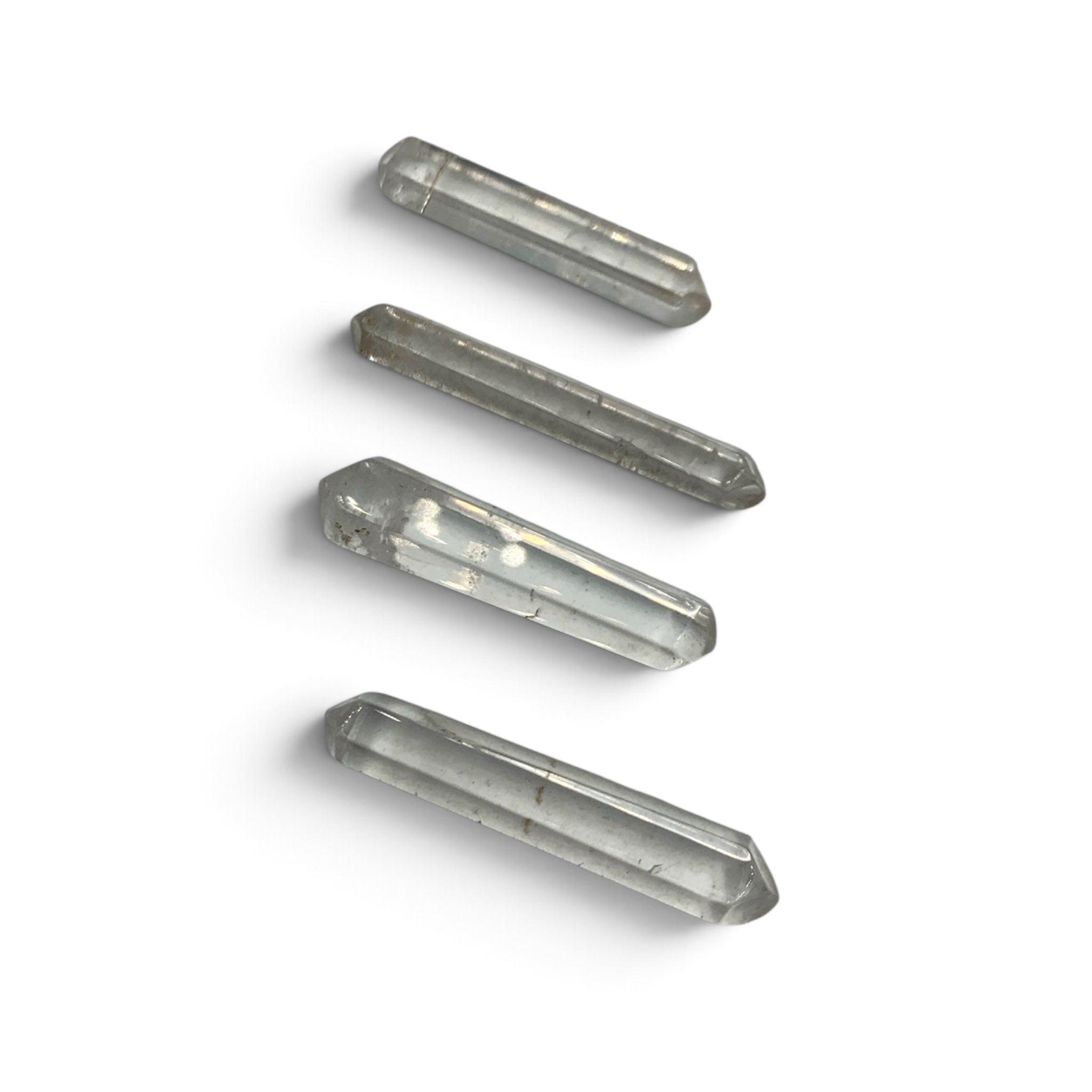 Clear Quartz Polished Double Terminated Points $20